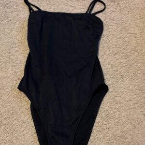 Hollister Elegant Black One Piece Swimsuit